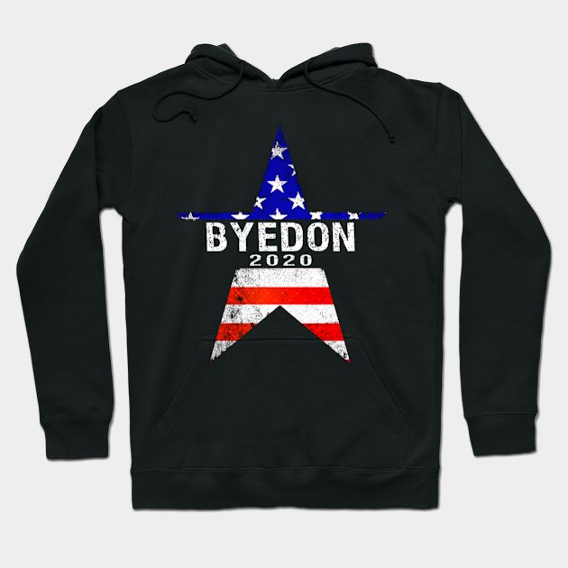 Joe Byedon 2020 ,Funny President Biden vintage design american flag Hoodie by Jozka